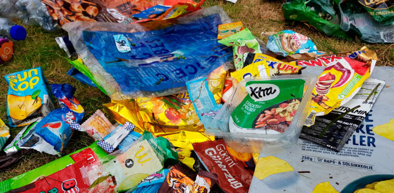 engangsplastik - affald