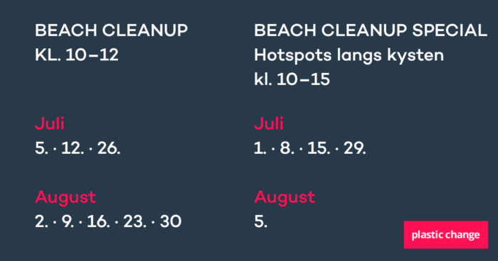 Beach Clean-Up kalender